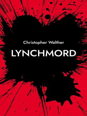 cover image of Lynchmord